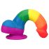 Dildo realista Lovetoy Prider 19cm - Arcoíris 