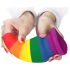 Lovetoy Prider - Plug anal arcoíris, 15 cm