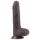 Dildo Bicolor 18cm Marrón - Piel Deslizante