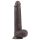 Lovetoy Sliding-Skin - Doble Capa Dildo - 23cm (marrón)