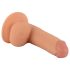 Mr. Rude - Dildo realista con ventosa y testículos - 18cm (piel)