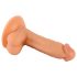 Señor Audaz - Dildo realista con ventosa y testículos - 17cm (natural)