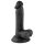 Mr. Rude - Consolador realista con ventosa 17cm (negro)