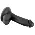 Mr. Rude - Consolador realista con ventosa 17cm (negro)