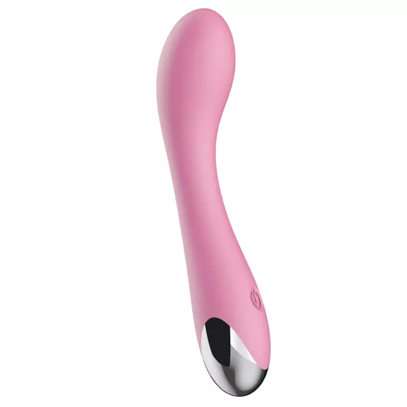 Lonely - vibrador punto G recargable - silicona rosa