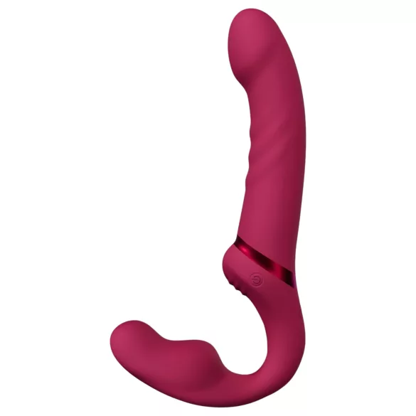 LOVENSE Lapis - consolador vibrador sin arnés - silicona rojo