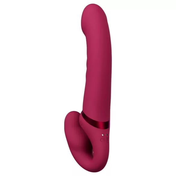 LOVENSE Lapis - consolador vibrador sin arnés - silicona rojo