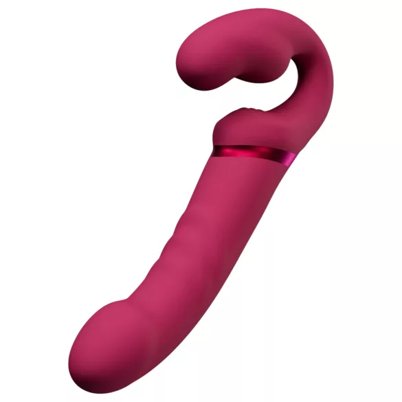 LOVENSE Lapis - consolador vibrador sin arnés - silicona rojo