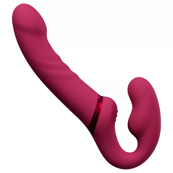 LOVENSE Lapis - consolador vibrador sin arnés - silicona rojo