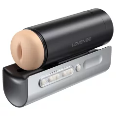   Lovense Solace Pro - masturbador impulsor para hombres controlado por aplicación (negro)