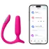Lovense - Plug anal vibrador inteligente - silicona rosa