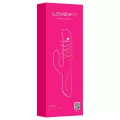   Lovense Velvo - Vibrador rotatorio con perlas para punto G y estimulador de clítoris