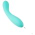 Tracy's Dog Teal - Vibrador recargable para el punto G (turquesa)