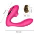 Tracy's Dog 2 - Vibrador 2 en 1 con Ondas de Aire (Rosa)