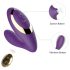 Tracy's Dog 2 - Vibrador 2en1 con ondas de aire (Morado)