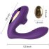 Tracy's Dog 2 - Vibrador 2en1 con ondas de aire (Morado)