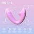 Tracy's Dog OG Lick - Vibrador Punto G y Estimulador de Clítoris (rosa)