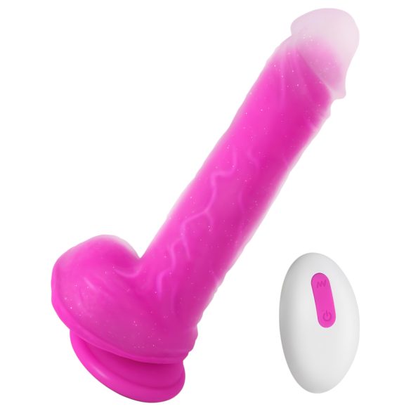 Tracy's Dog Jelivoy-Mid - vibrador realista - 20 cm - silicona rosa