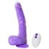 Tracy's Dog Jelivoy - vibrador realista - 22cm - silicona lila