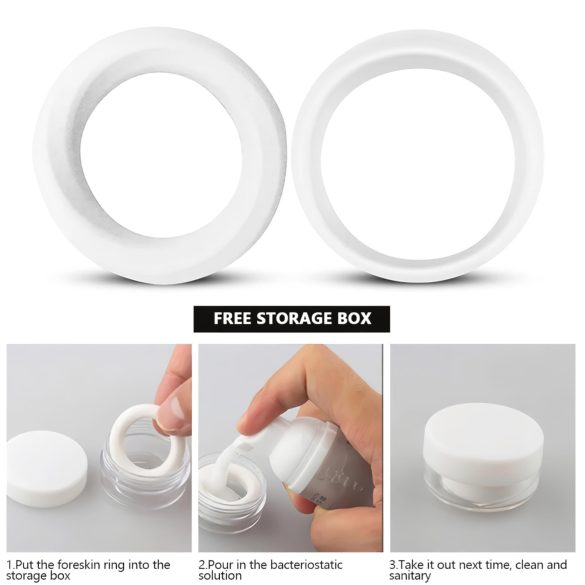 Anillos de entrenamiento y retraso 2en1 (2 uds)
