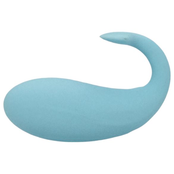 Leopard Whale - huevo vibrador inteligente azul