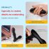 Leopardo - Vibrador de próstata con 2 motores (negro)