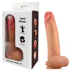   FeelSkin - consolador con testículos ultrarrealista (color natural, 22 cm)