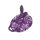 Almohada Vibradora Rebotante - Clásico Inflable (morado)