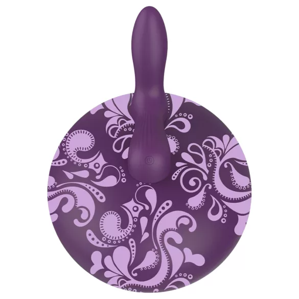 Bouncy Bliss Classic - cojín hinchable con vibrador - silicona lila