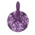 Almohada Vibradora Rebotante - Clásico Inflable (morado)