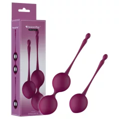 Passion Play - set de bolas geisha (burdeos)