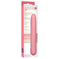 Gaia Eco L - vibrador ecológico grande (rosa)