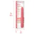 Gaia - Vibrador ecológico grande - silicona rosa