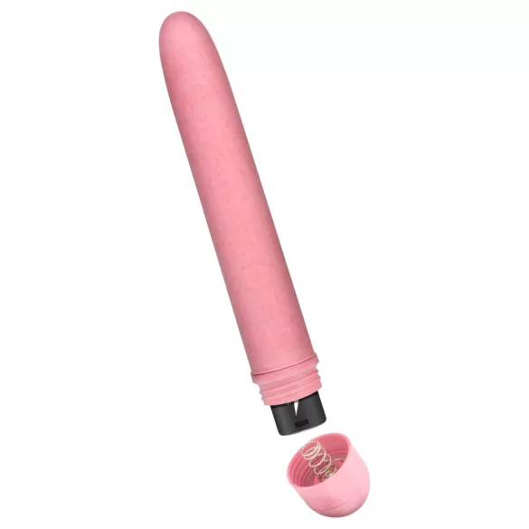 Gaia - Vibrador ecológico grande - silicona rosa
