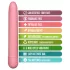 Gaia - Vibrador ecológico grande - silicona rosa