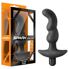 Blush Spark - vibrador anal impermeable (negro)