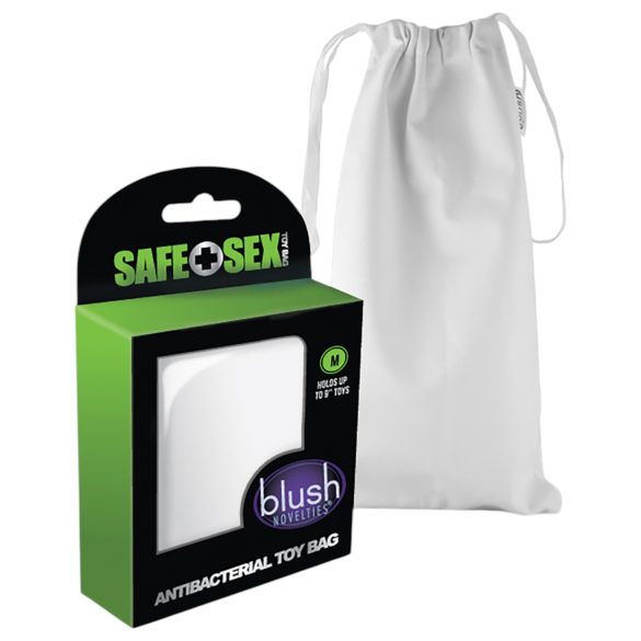 Bolsa segura - almacenamiento antibacteriano para juguetes eróticos (gris)