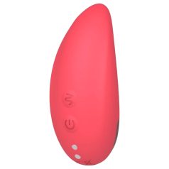   Vibeconnect - recargable, impermeable estimulador de clítoris (rojo)
