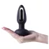 Honey Play Box Snuggy - consolador anal con lengua vibrador - silicona negra