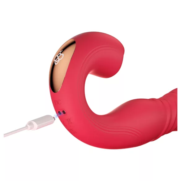 Honey Play Box Joi Thrust 2 - vibrador impulsor y succionador - recargable rojo