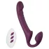 Honey Play Box Bliss - arnés con vibrador rotatorio perlas - silicona lila
