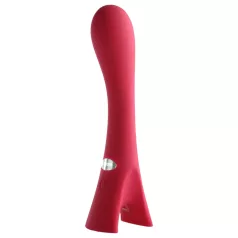   Cotoxo - vibrador punto G recargable - estimulación precisa - silicona roja
