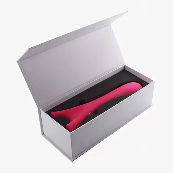 Cotoxo - vibrador punto G recargable - estimulación precisa - silicona roja