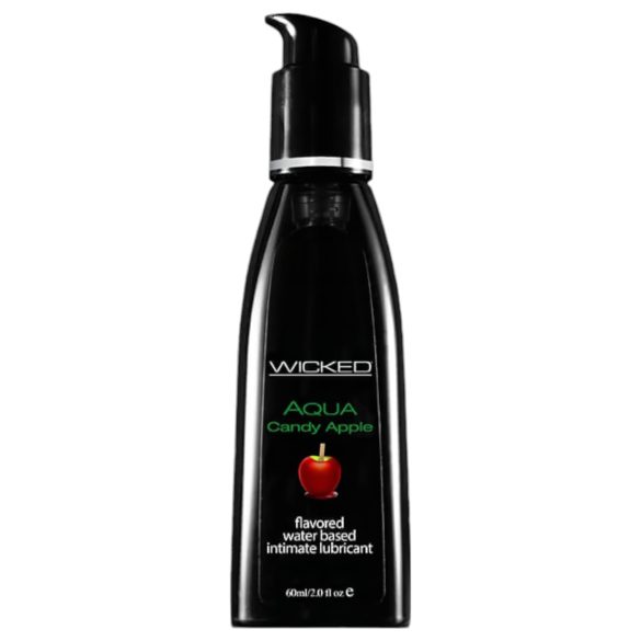Wicked - Lubricante base agua sabor manzana caramelizada (60ml)
