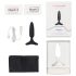 LOVENSE Hush 2 XS - mini vibrador anal recargable (25mm) - negro