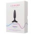 LOVENSE Hush 2 XS - mini vibrador anal recargable (25mm) - negro