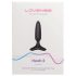 LOVENSE Hush 2 XS - mini vibrador anal recargable (25mm) - negro