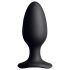 LOVENSE Hush 2 L - Pequeño consolador anal recargable (57mm) - Negro