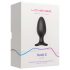 LOVENSE Hush 2 L - Pequeño consolador anal recargable (57mm) - Negro
