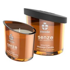 Swede Senze - vela de masaje - naranja, lavanda (50ml)